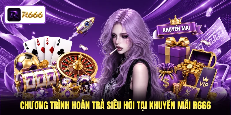 Chương trình hoàn trả siêu hời tại khuyến mãi R666