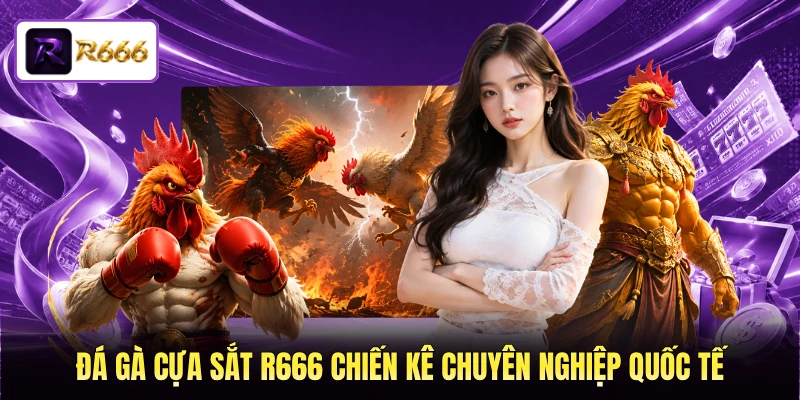 Đá gà cựa sắt R666 chiến kê chuyên nghiệp quốc tế