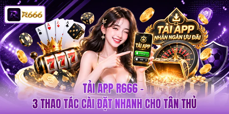 Tải App R666 - 3 Thao Tác Cài Đặt Nhanh Cho Tân Thủ