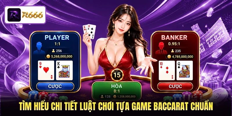Tìm hiểu chi tiết luật chơi tựa game Baccarat chuẩn